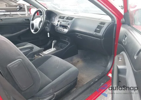 2004 Honda Civic Ex z USA, uszkodzony, nr VIN 1HGEM22034L062727